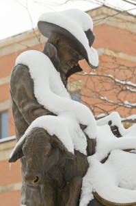 Snow at Colorado State University