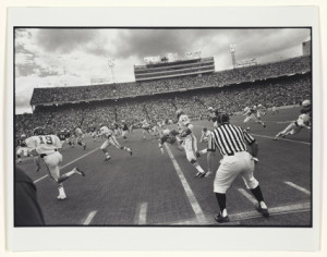 Photo Credit: Garry Winogrand (American, 1928-1984), Austin, Texas 1974 (Football Game), 1978. Silver Bromide print. Yale University Art Gallery, Gift of Elaine and Gerald Levine, B.A. 1960.