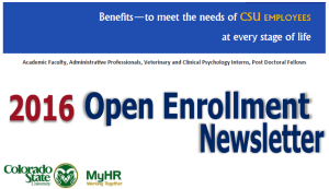 Open Enrollment Newsletter