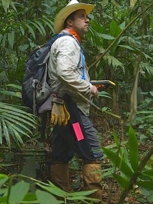 Chris Fisher will spend a week in December and most of January excavating the site in the Honduran jungle. 