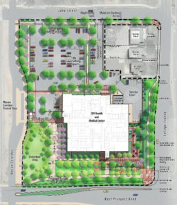 Click the image above for a fact sheet about the new CSU Health and Medical Center.