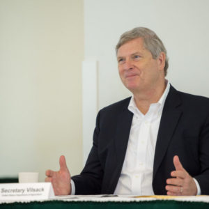 The Colorado Water Institute hosts the Nation's 30th Secretary of Agriculture, Tom Vilsack, May 20, 2016.