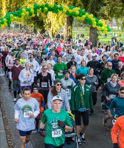 The annual Homecoming 5K is one of the largest races in the city, attracting more than 2,000 participants.