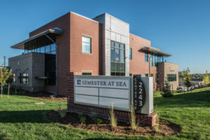 Semester at Sea's new headquarters in Fort Collins are in the recently completed building built by CSURF, September 9, 2016.