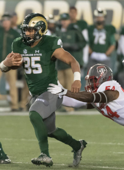 Colorado State University plays their last football game at Sonny Lubick Field at Hughes Stadium against New Mexico. CSU won 49-31. November 19, 2016