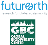 Future Earth and Global Biodiversity Center logos