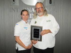 Jeff Miller and Sysco chef Britney Jerome