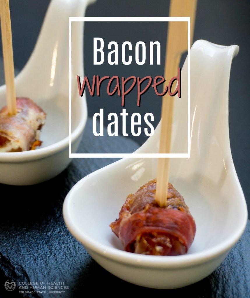 Bacon wrapped dates are the perfect appetizer for a summer barbecue!