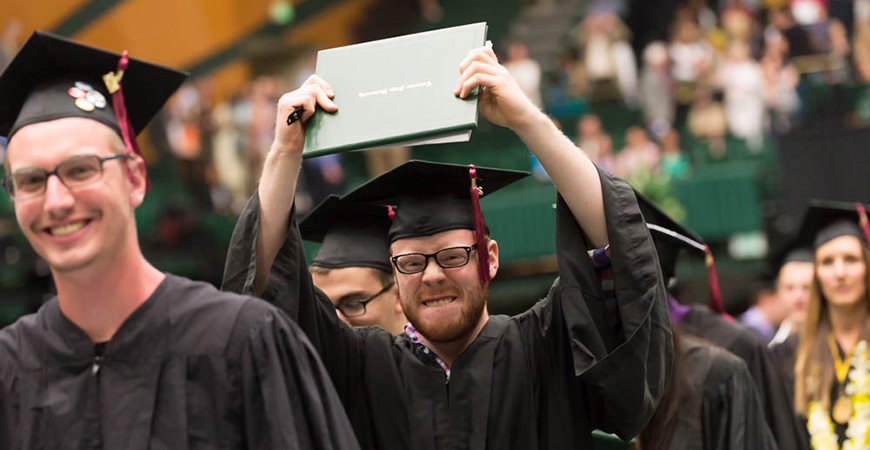 The Colorado State University 2014 Spring College of Liberal Arts II Commencement ceremony, May 17, 2014