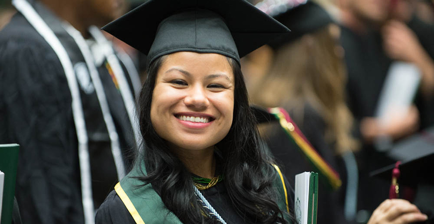 The 2013 Spring College of Liberal Arts Commencement in Moby Arena. May 18, 2013