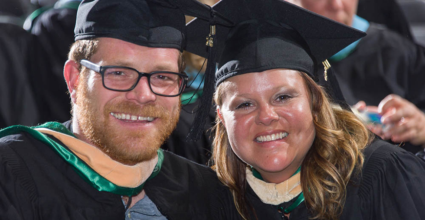 The Colorado State University 2014 Spring Graduate School Commencement ceremony, May 16, 2014