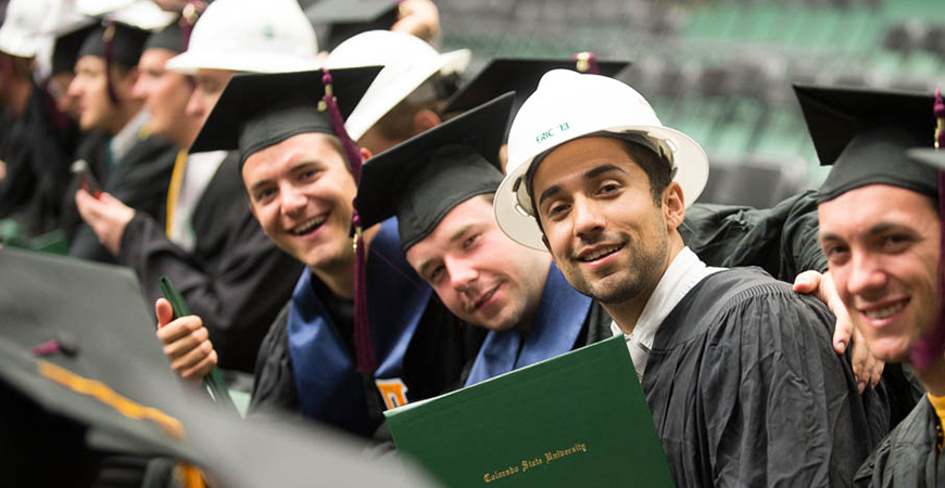 The 2013 Spring College of Applied Human Sciences Commencement in Moby Arena. May 17, 2013