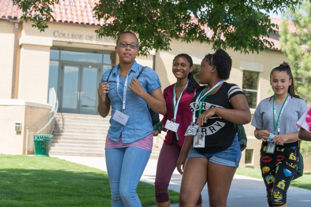 The Boys and Girls Clubs of Denver visit the Colorado State University campus, July 7, 2016.