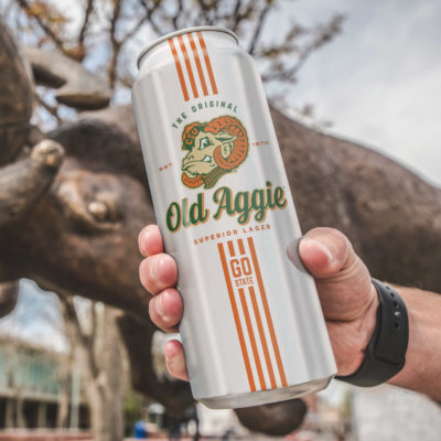 Good for what ales you: Old Aggie Lager on tap
