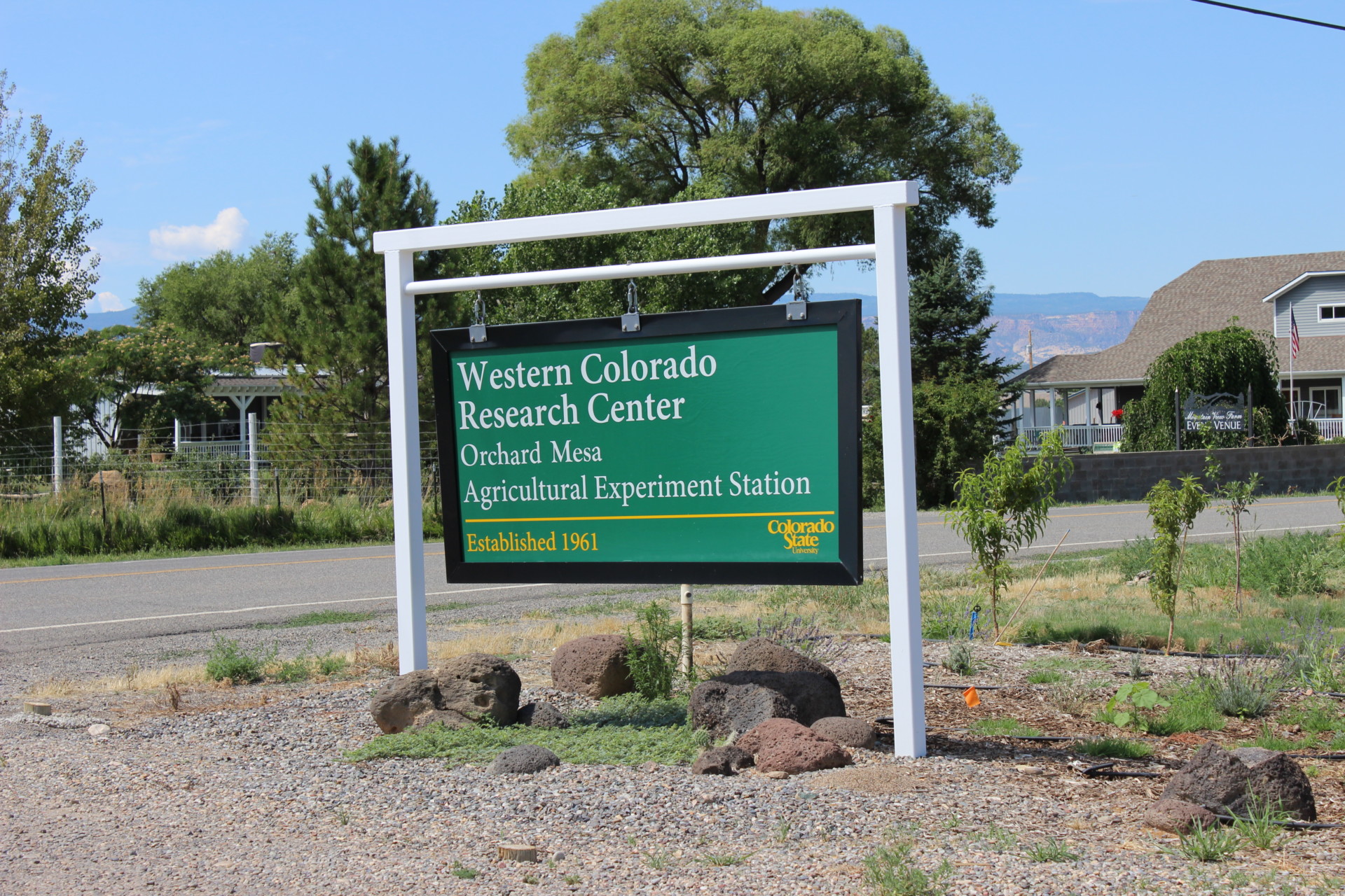 The Orchard Mesa Agricultural Experiment Station