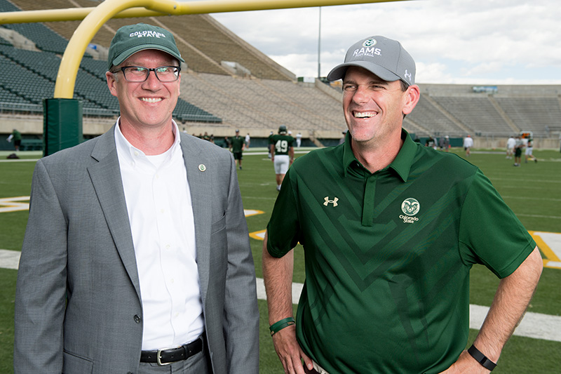CSU extends contracts with Coach Bobo and AD Parker through 2022
