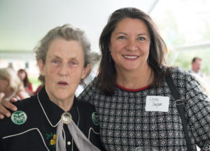 Leslie Taylor and Temple Grandin