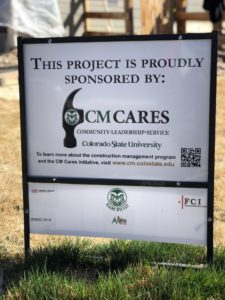 CM Cares yard sign