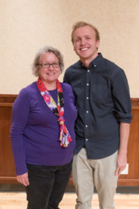 Tom Walker and his mom