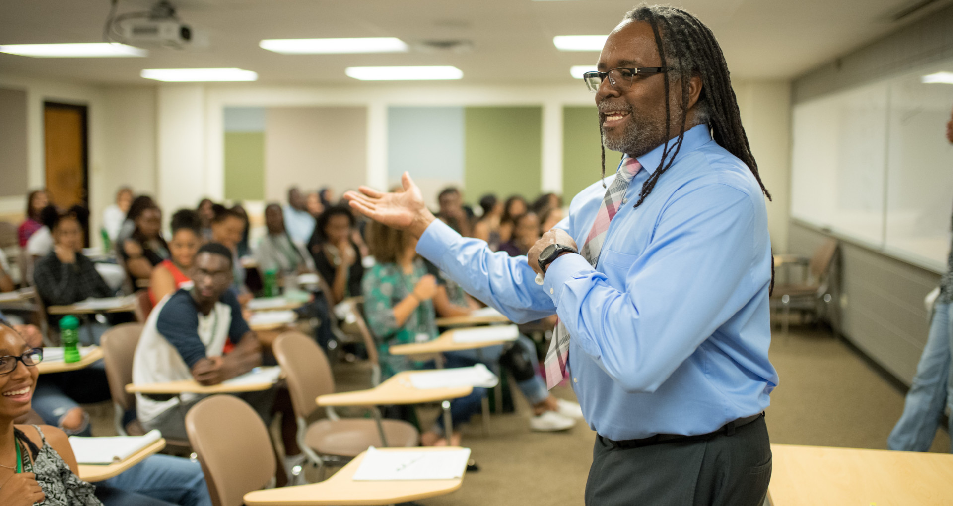 African-American seniors from across the country attend CSU's Black Issues Forum