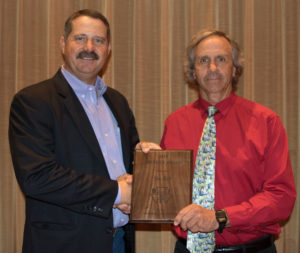CSU Associate Professor of Clinical Sciences Tim Holt receives the BIF Pioneer Award.
