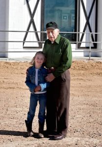 Nina and her "Little Grandpa"