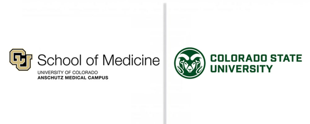 CU Medicine CSU logos wide