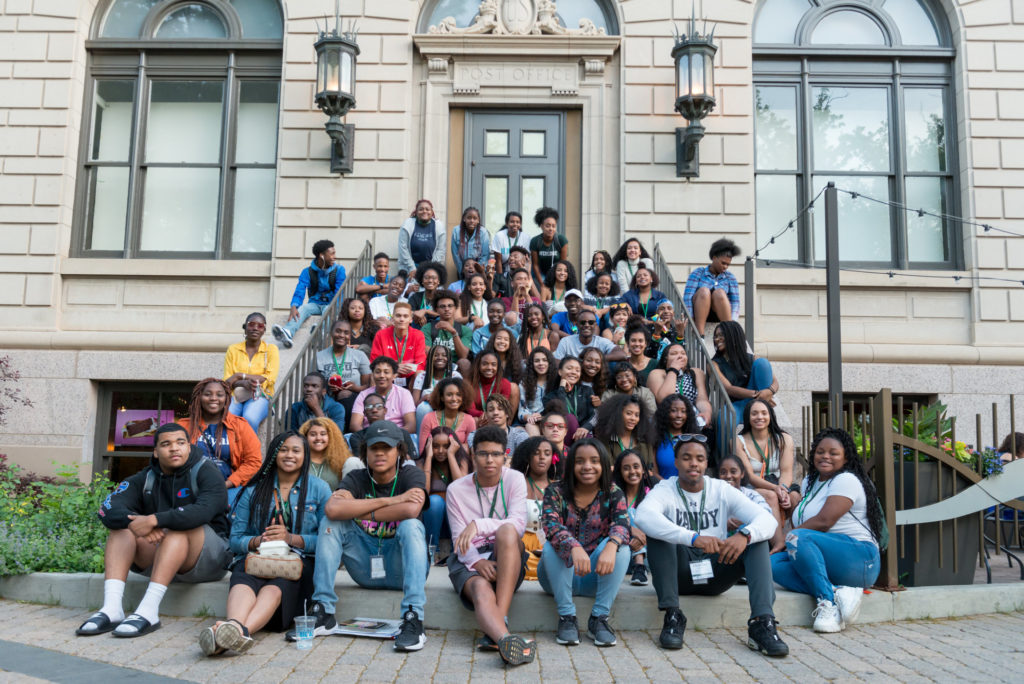 High school students from around the country explore Old Town during Colorado State Univerity's 27th Annual Black Issues Forum, June 12, 2019.