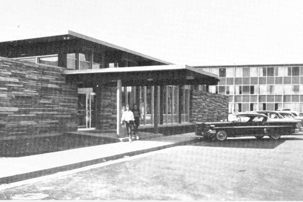 Aylesworth Hall, Fall 1958