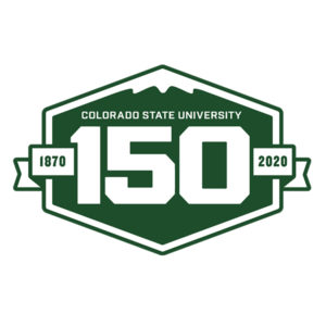 CSU 150 logo