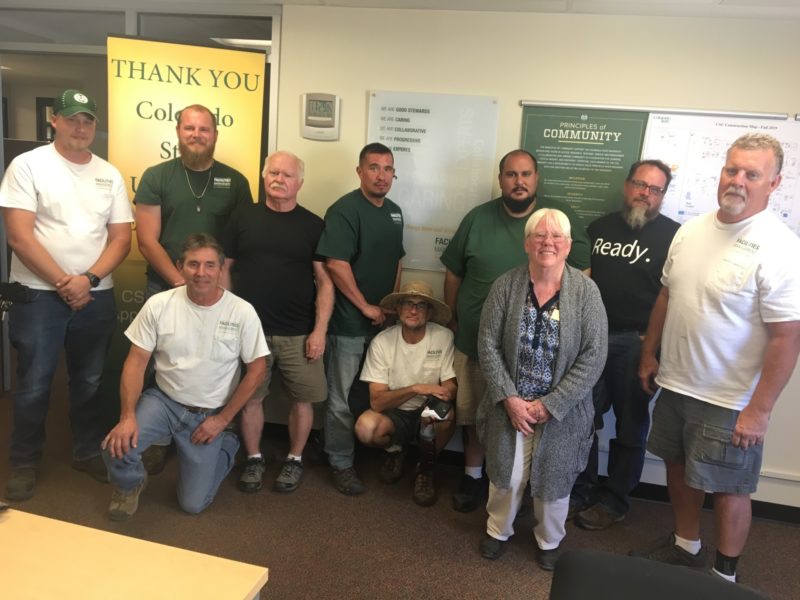 Integrated Solid Waste crew recognized by the Employee Appreciation Board