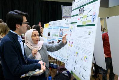 The research and creativity of Colorado State University's graduate students is displayed and celebrated at the Graduate Student Showcase, November 12, 2019.