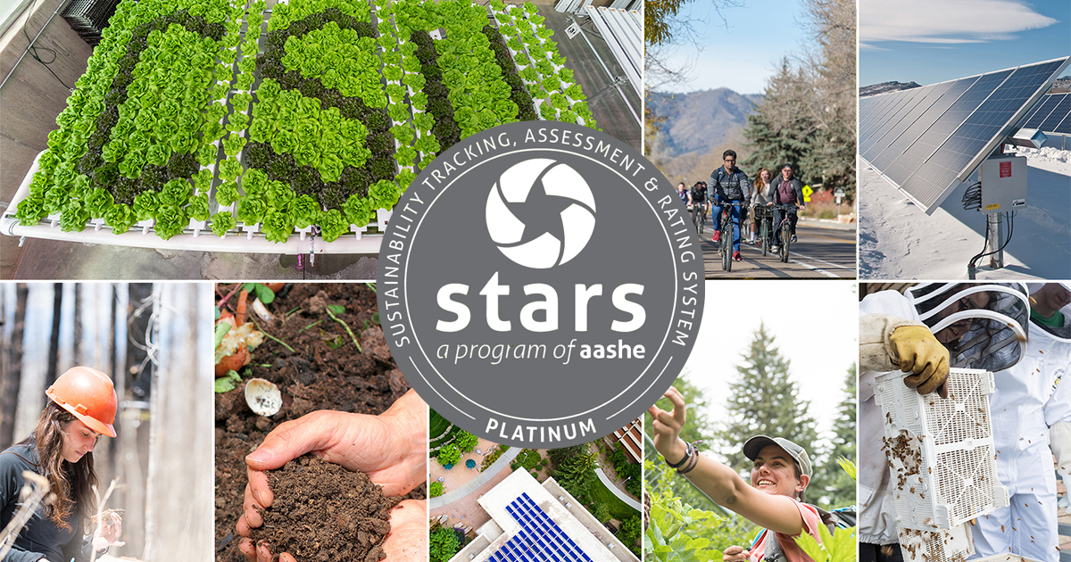 CSU earns STARS Platinum sustainability rating for record third time