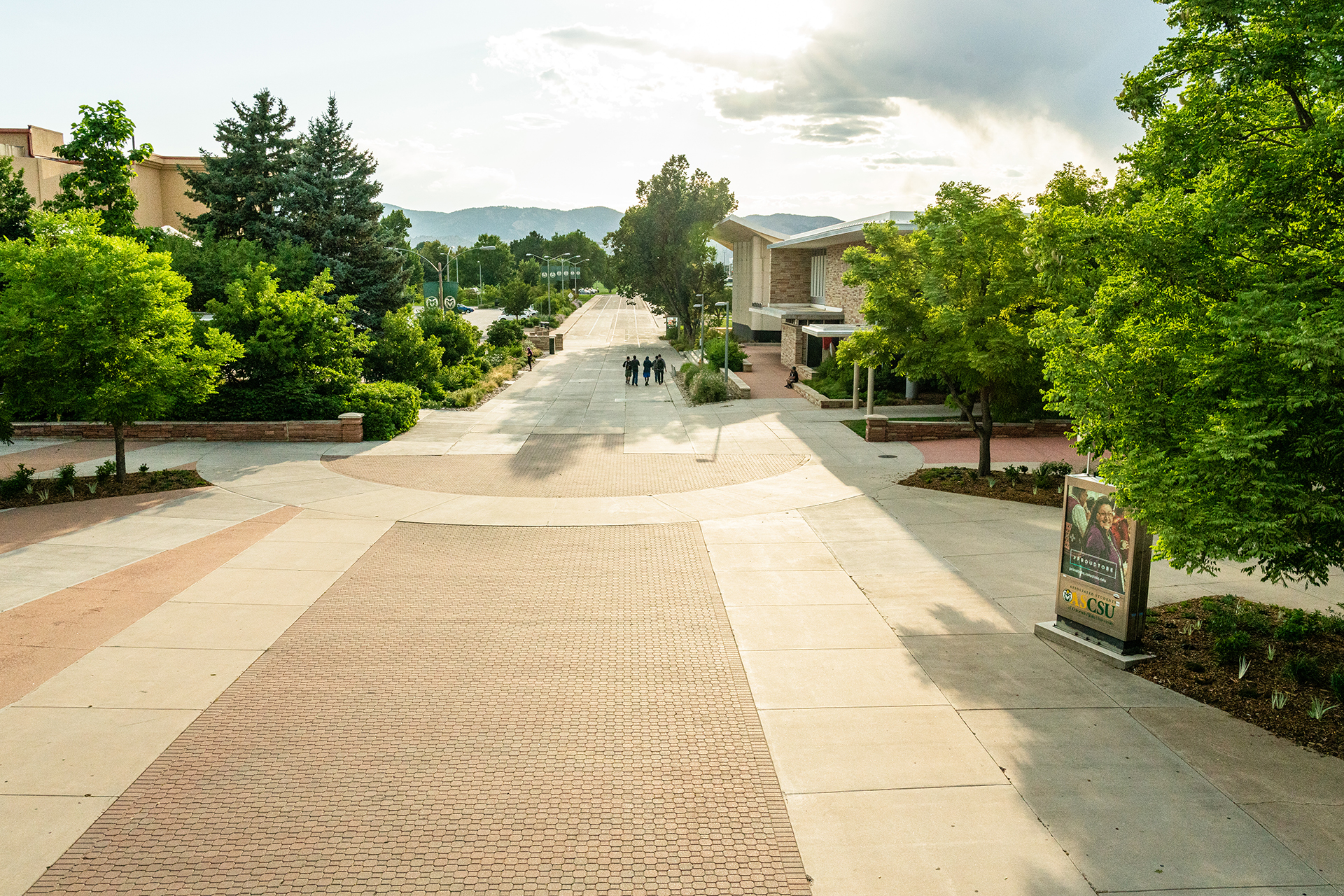 CSU Campus near Lory Student Center
