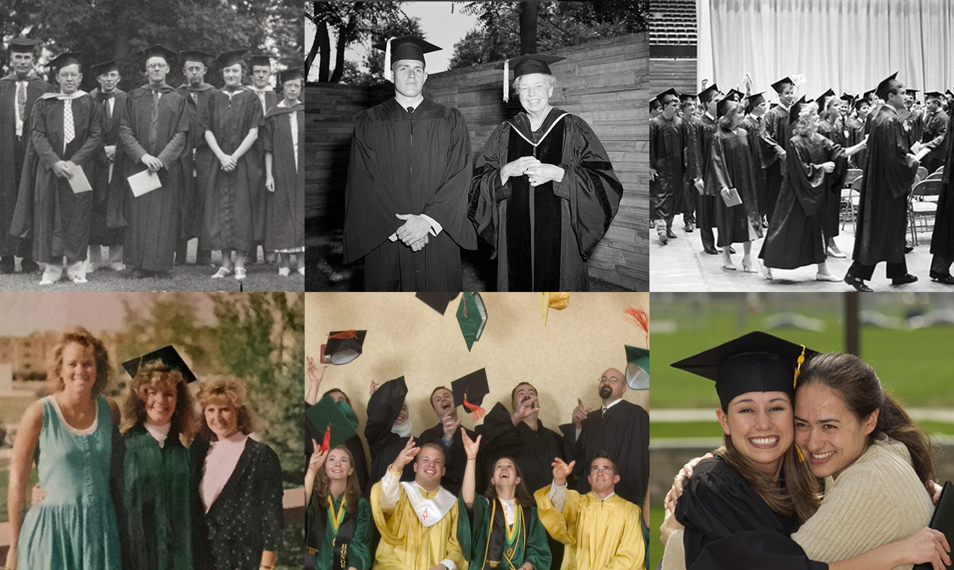 Graduation photo collage