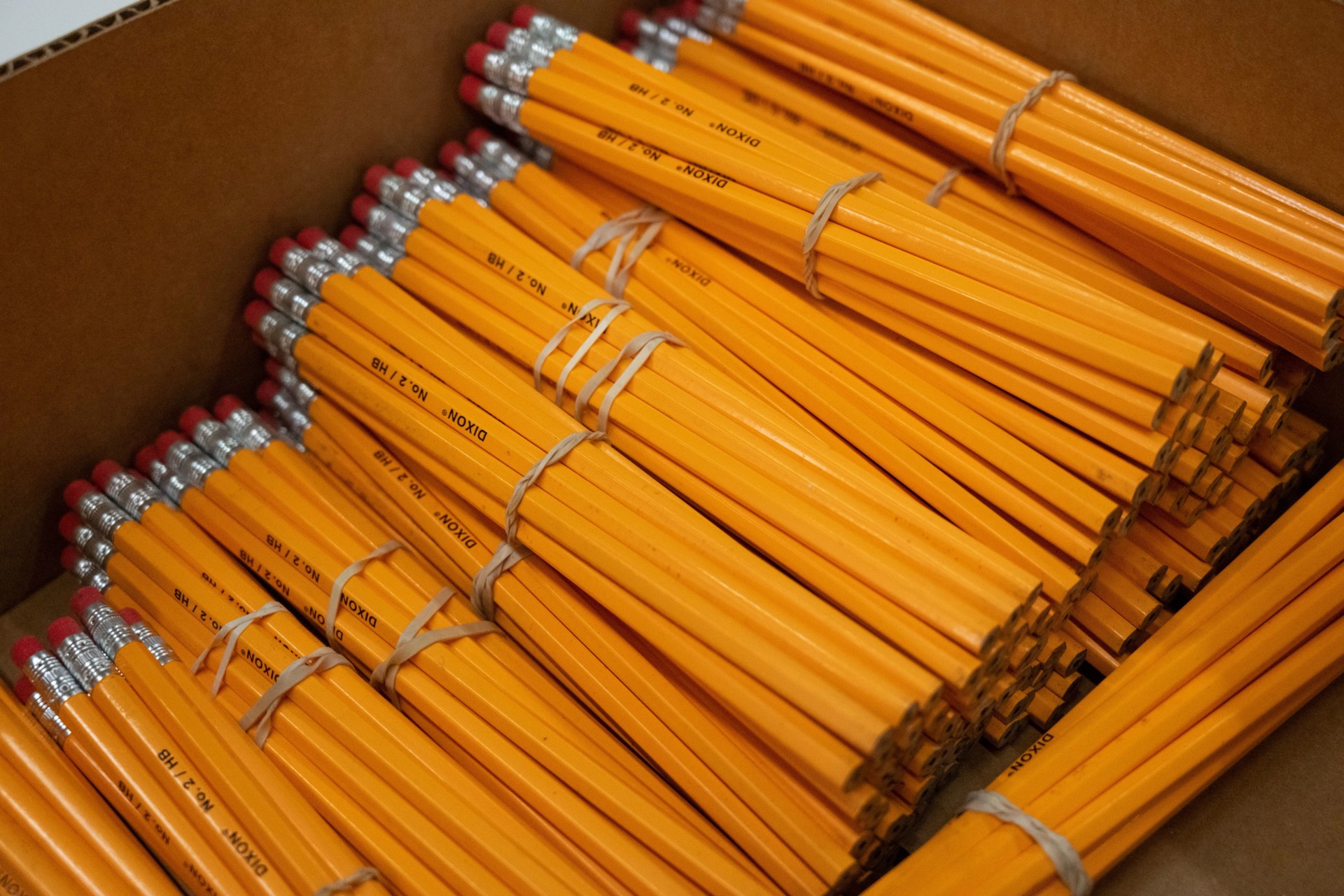 Box of No. 2 pencils