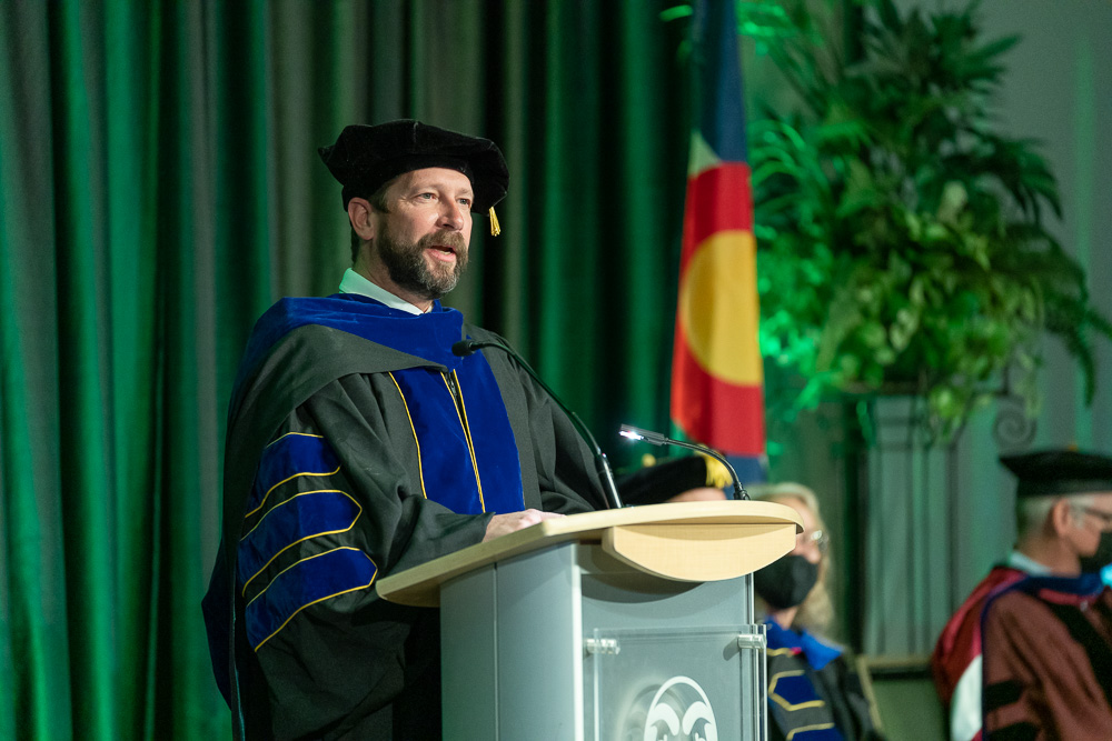 Colorado State University celebrated the resilience and outstanding accomplishments of its Fall 2021 graduates at in-person commencement ceremonies Dec. 17-18.