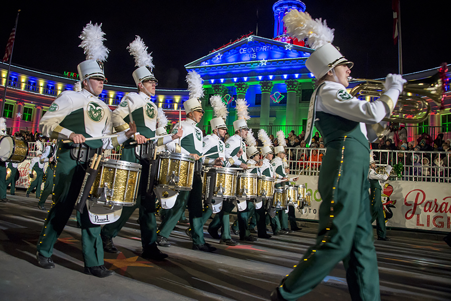 CSU Marching Band Parade Of Lights