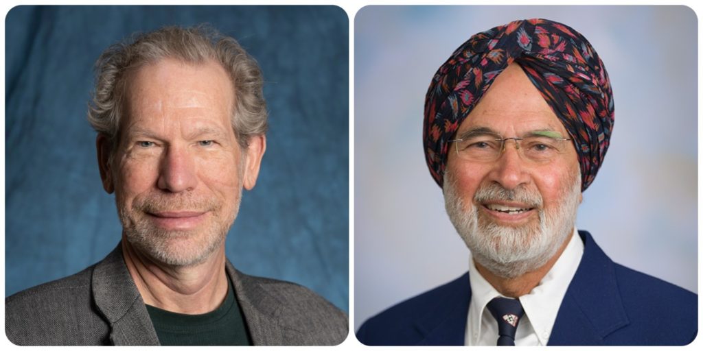 photo collage of scientists Rick Aster and Rajinder Ranu