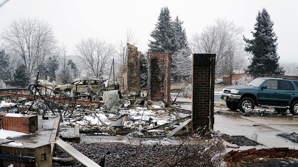 Photos capture some of the destruction around The Enclave in Louisville after the Marshall Fire.