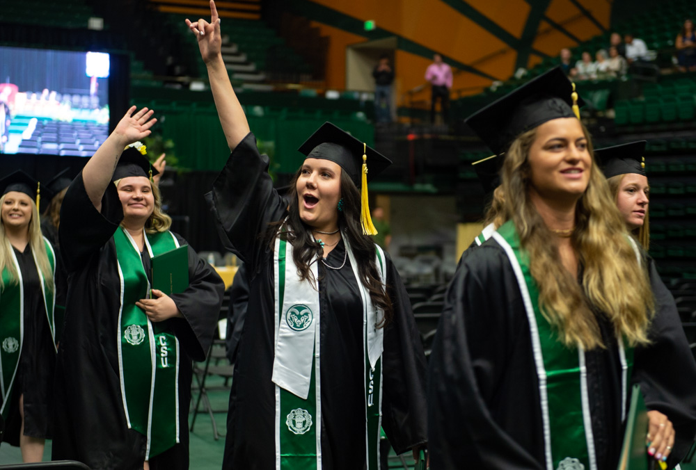 The College Of Agricultural Sciences Spring Commencement At Colo