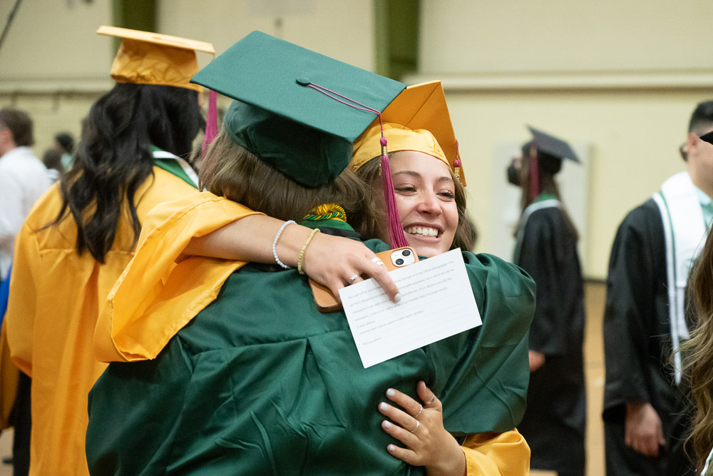 Colorado State University's College of Health and Human Sciences celebrates its graduates at the Spring 2022  Commencement. May 15, 2022