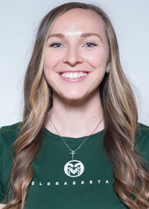 CSU assistant volleyball coach Adrianna Blackman.