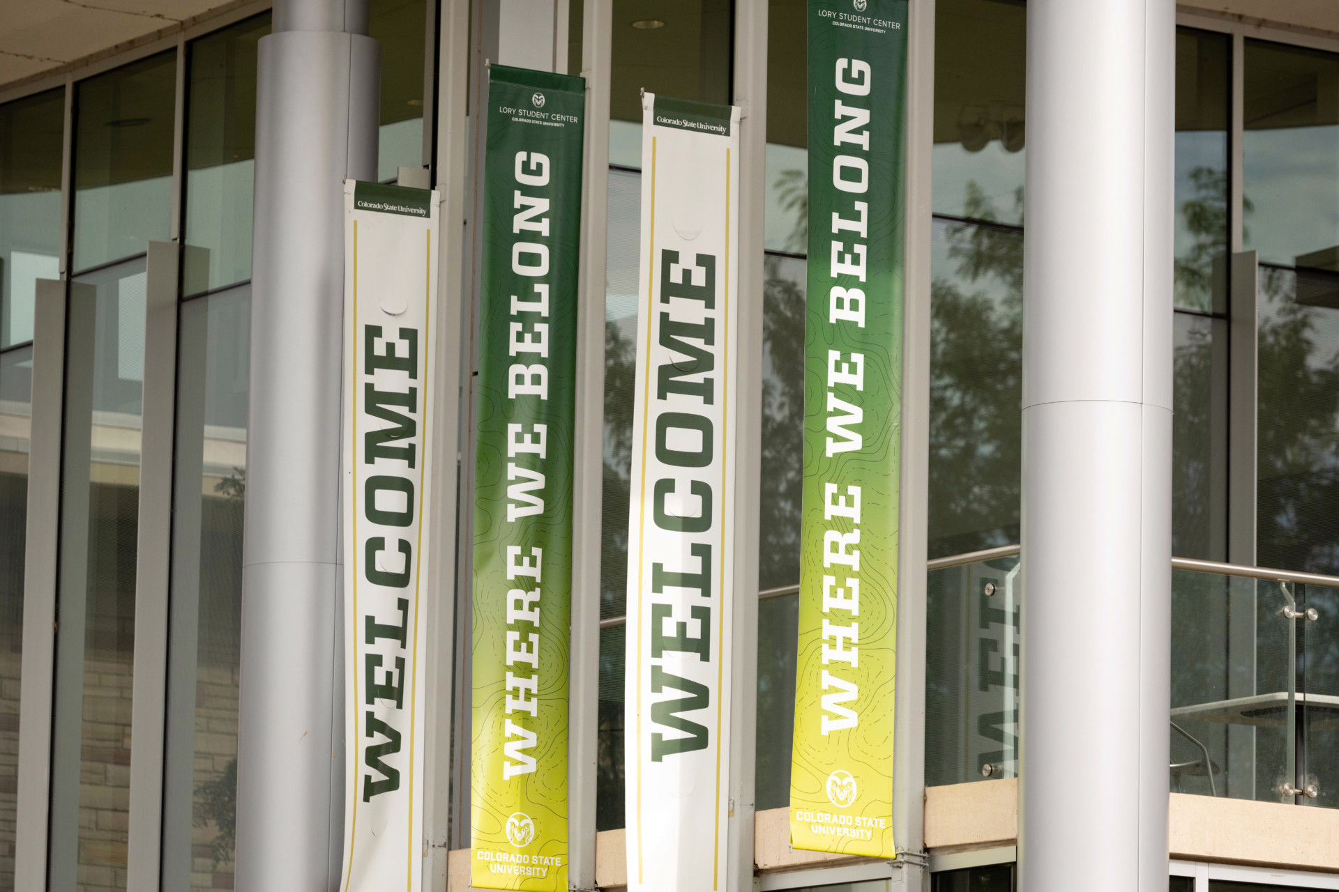 LSC welcome banners