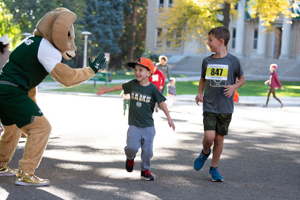 Colorado State University Health and Human Sciences 5k race October 15, 2022