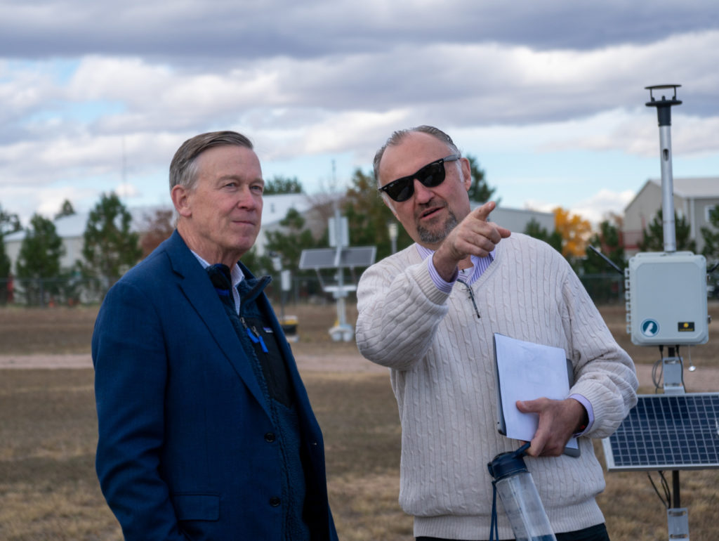 Hickenlooper learns about methane mitigation