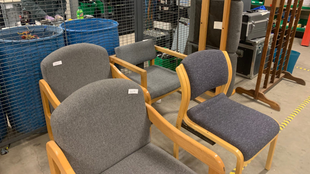 Chairs at CSU Surplus