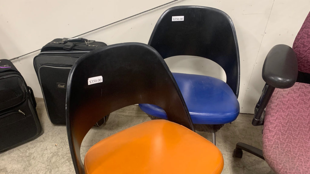 $350 chairs at CSU Surplus