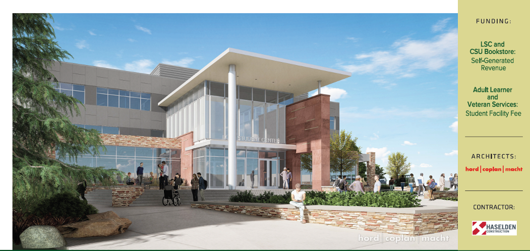 Rendering of north side of LSC