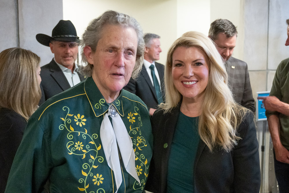 The Colorado State University celebrates the screening of "An Open Door," a documentary film about Temple Grandin. April 22, 2023